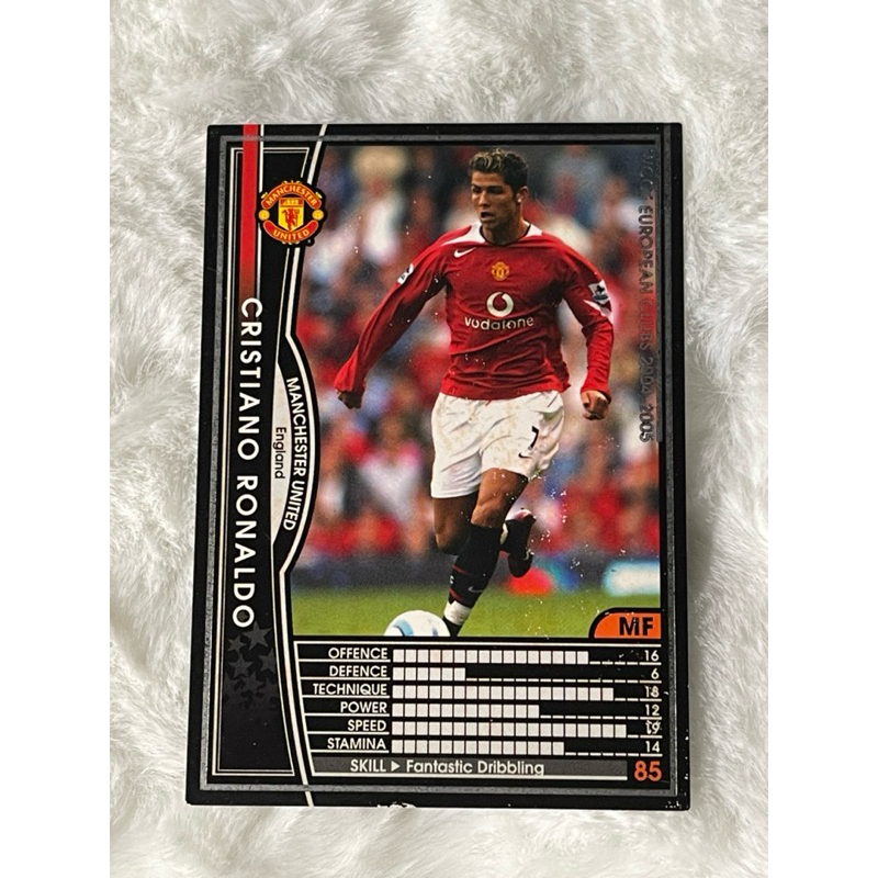 ขายการ์ด Panini WCCF Cristiano Ronaldo Manchester United   2004-2005 ,2008-2009