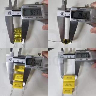 DIYsound Cเสียงแหลม คาปาเสียงแหลม MKP 2.2uf 3.3uf 4.7uf 100V 250V FOR AUDIO ซีเสียงแหลมโม hi.cap ตัวcเสียง Cต่อดอกเสียงแ