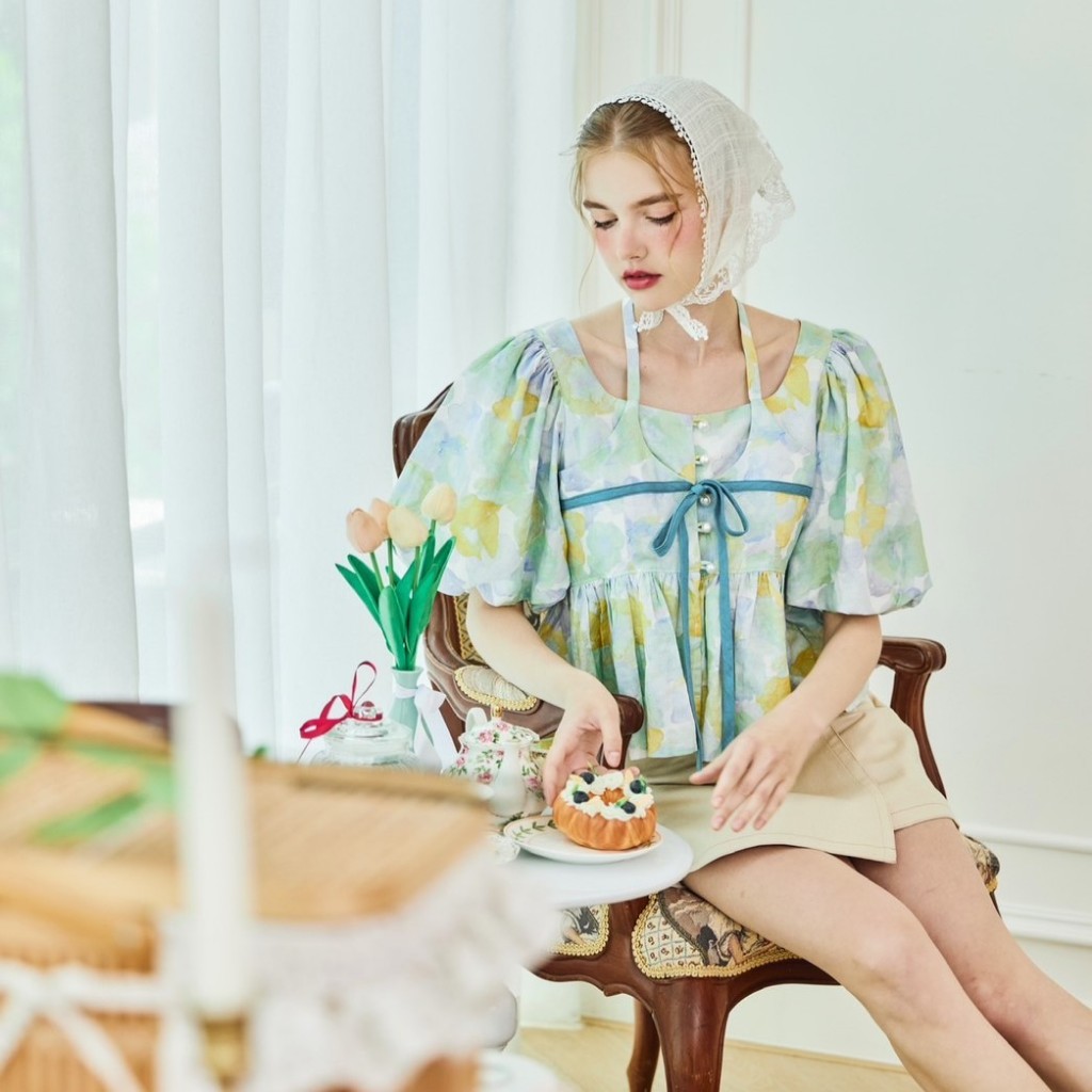 LINENNE - Ariel Top เสื้อแฟชั่น