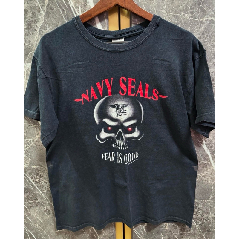 [ของแท้]💯 Vintage Navy Seals ป้ายusa
