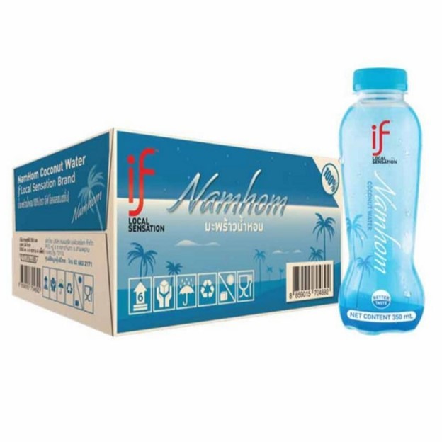 อีฟ มะพร้าวน้ำหอม 350 มล. (ยกลัง 24 ขวด) เลือกรสได้ - รูปที่ 2