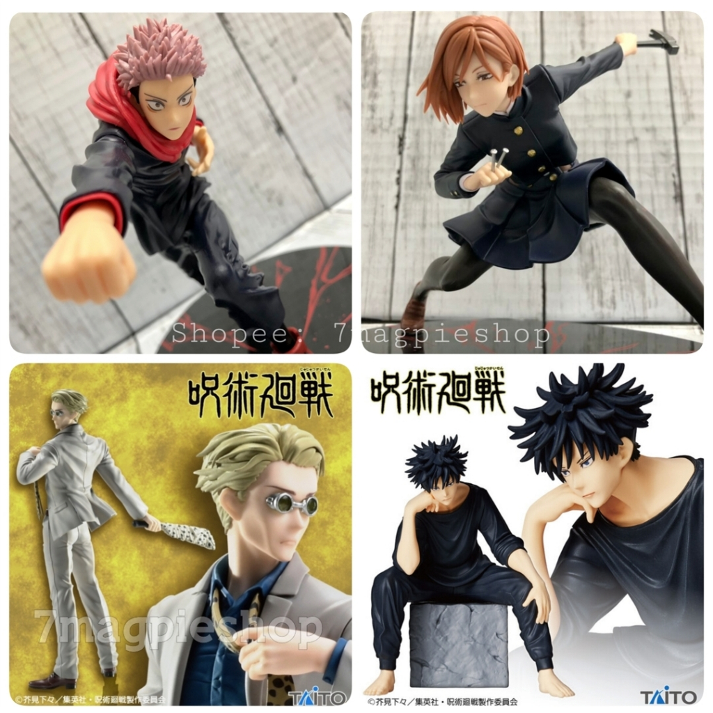 Lot JP🇯🇵 Taito Jujutsu Kaisen Megumi Fushiguro Nanami Kento Itadori Yuji vol 2 Kugisaki Nobara Figur