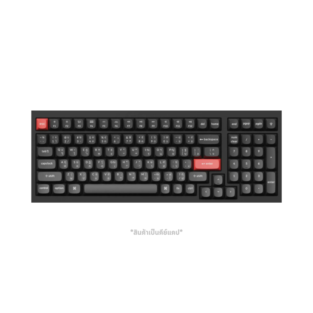 คีย์แคป Keychron Thai Double Shot PBT OSA Full Set Keycap Set by UTECH