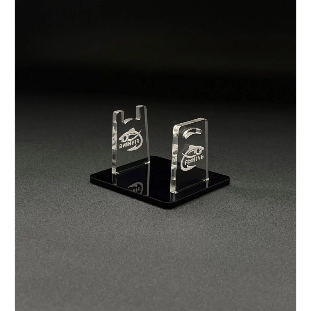 แท่นวางรอก ที่วางรอกตกปลา อะคริลิค Acrylic รอกสปินนิ่ง แท่นโชว์รอกเบ็ด