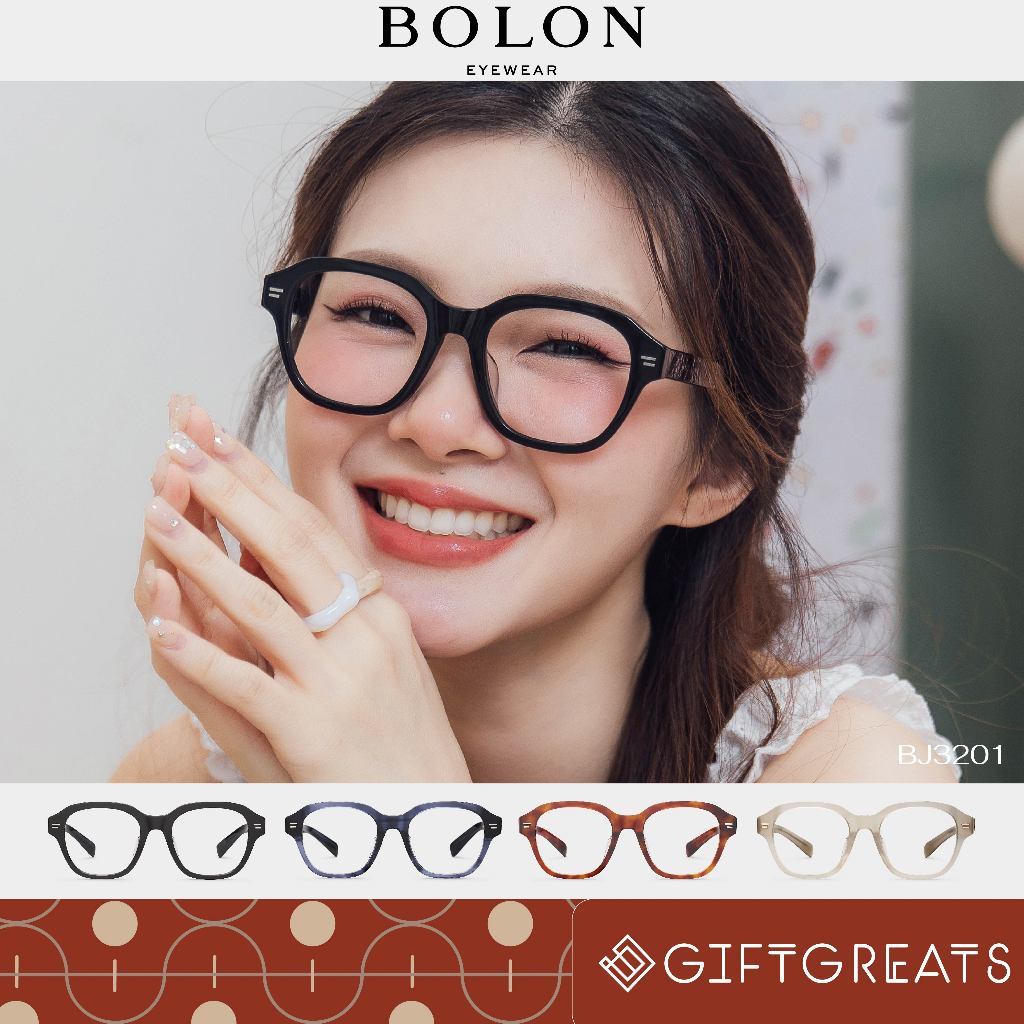 NEW BOLON Siam BJ3201 - SS24 Bolon Eyewear กรอบแว่นตา โบลอน giftgreats