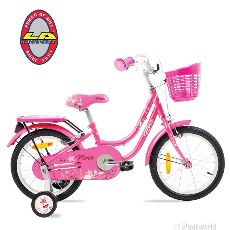 จักรยานเด็ก 16นิ้ว LA รุ่น Flora ฟลอร่า