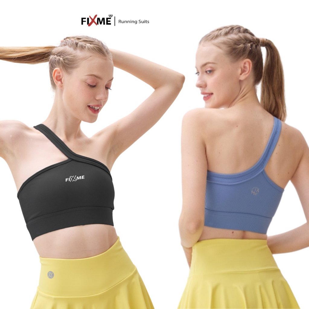 🏷️ Clearance Sale! สปอร์ตบรา รุ่น Tiny (มีฟองน้ำ) ใส่โยคะ ฟิตเนส สายกีฬา FIXME ทรงสวยSexy เหมาะกับหน้าร้อน