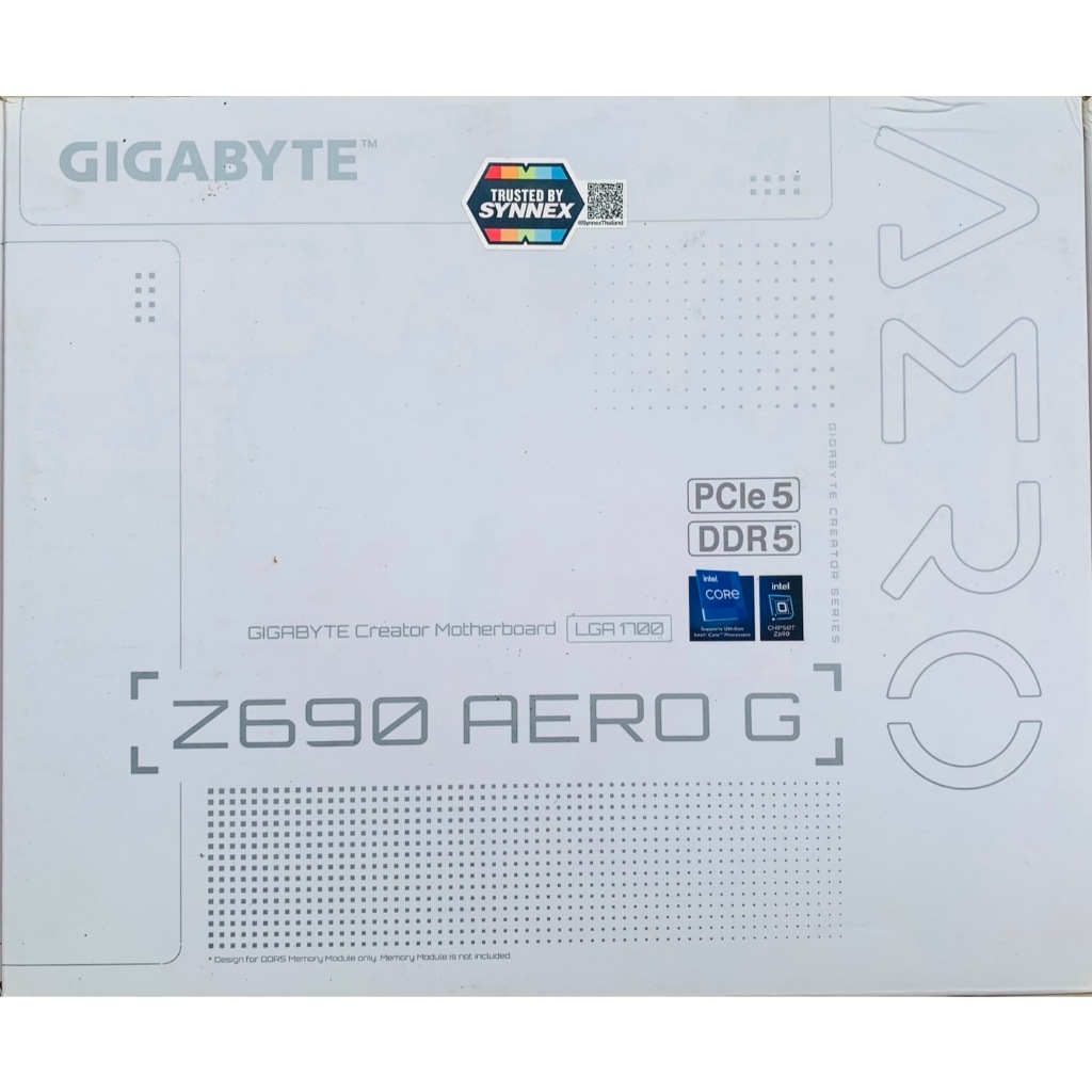 MAINBOARD (เมนบอร์ด) 1700 GIGABYTE Z690 AERO G DDR5 มือสอง ประกันไทย