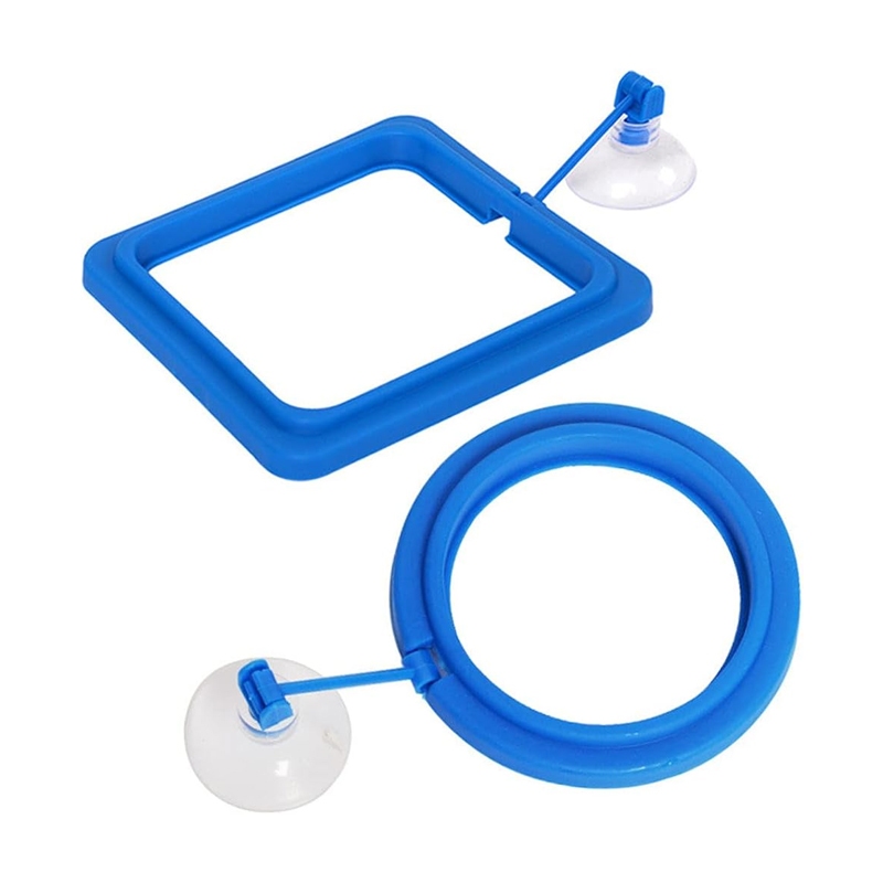 ที่ให้อาหารปลา ห่วงให้อาหารปลา ทุ่นให้อาหารปลา สำหรับอาหารปลาที่อนุภาคเล็ก ไรแดง อาร์ทีเมีย อาร์ทีเมียลอกเปลือก - รูปที่ 2