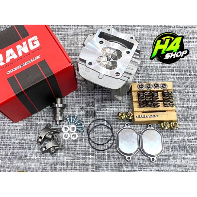 ฝาสูบ4วาล์วW125&ปลาวาฬ57,59,60,64,65,66,67,68พร้อมอุปกรณ์ครบชุด มอเตอร์ไซค์ สินค้าคุณภาพสูง