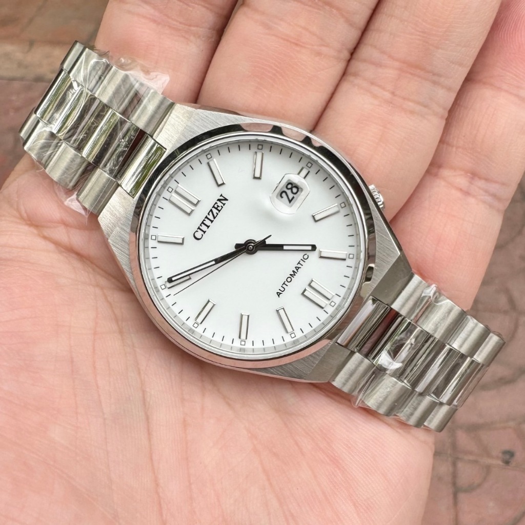 [ Excel Watch ] นาฬิกาซิติเซ่น รุ่น NJ0150-81A สีขาว CITIZEN Tsuyosa White NJ0150-81A Automatic Men'