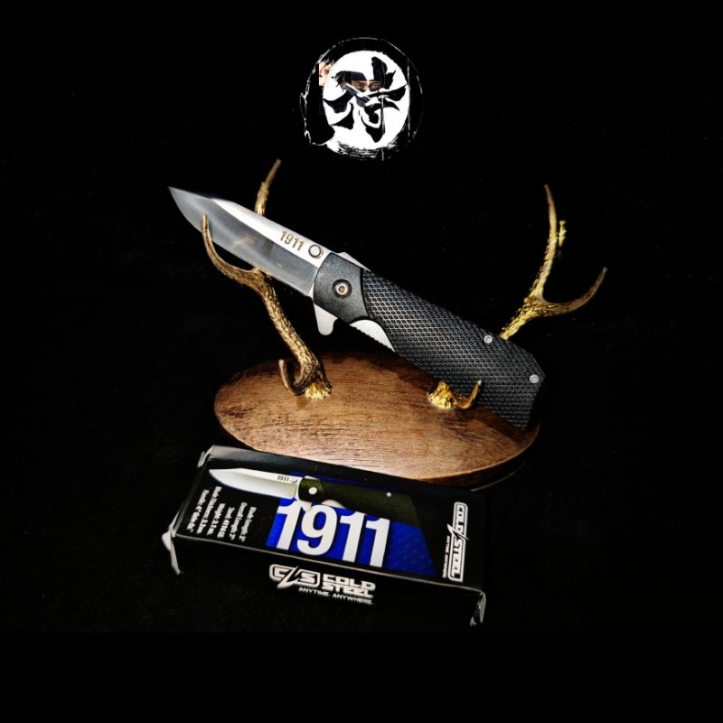 มีดพับ​ COLD​STEEL​ 1911​ วัสดุ​ใบ:4116ss​ (เหมาะกับการใช้งานทั่วไป) (งานสำเนา)​