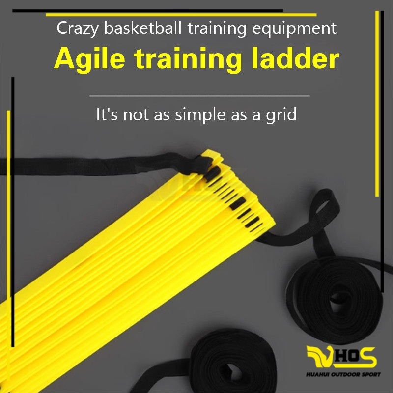 บันไดความเร็ว บันไดฟิตเนส บันไดฝึกซ้อมฟุตบอล บันไดความคล่องตัว กระโดดบันได บันไดความเร็ว บันไดความแรงของขา - รูปที่ 4