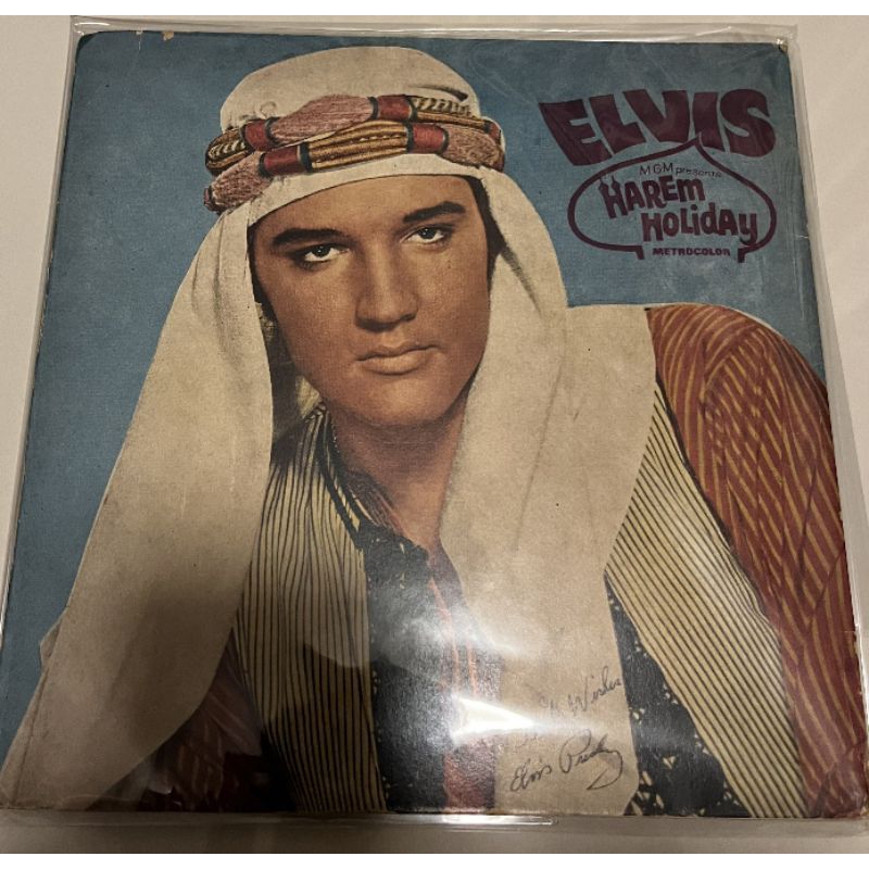 แผ่นเสียง elvis 7 นิ้ว 3,500