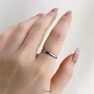 Orachat | Klear 14k ring. (แหวนตัวเรือนสแตนเลส)