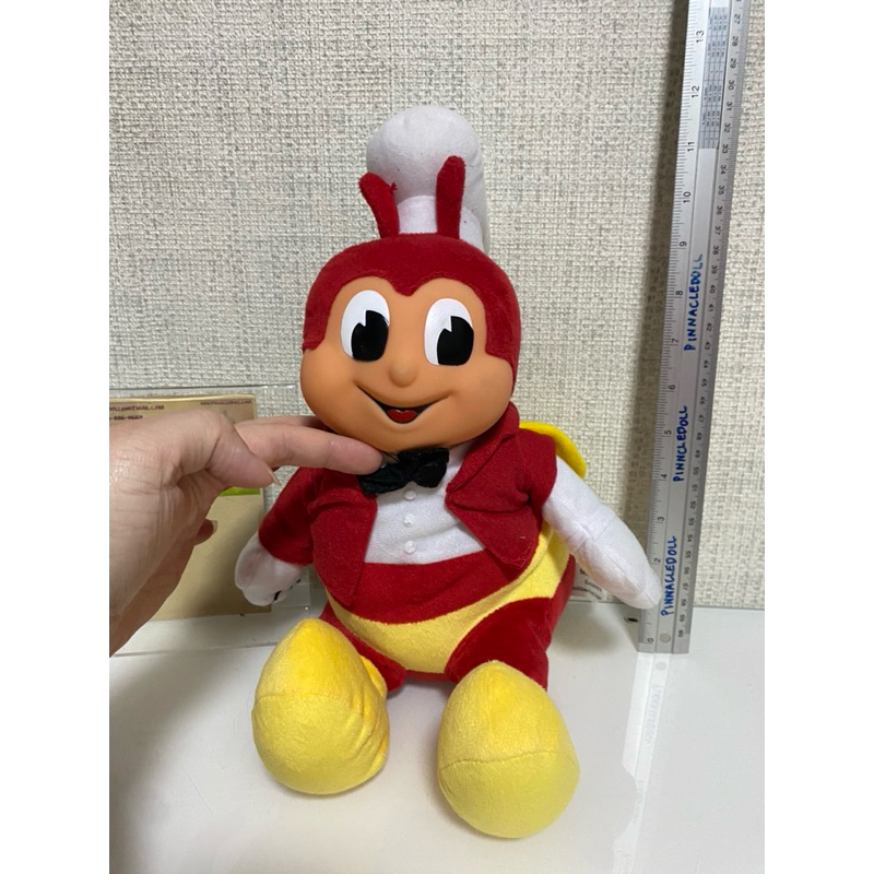 ตุ๊กตา Jolibee งานเครื่อง ตัวเครื่องมีรอยขาวขีดนึง ของแท้ สภาพ98%