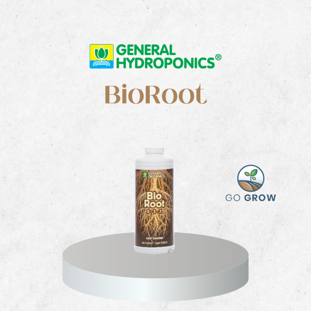 [ขวดแท้] General Hydroponics BioRoot 1L ,4L ปุ๋ยเร่งราก ปุ๋ยออแกนิค เร่งรากแข็งแรงในระยะแรก