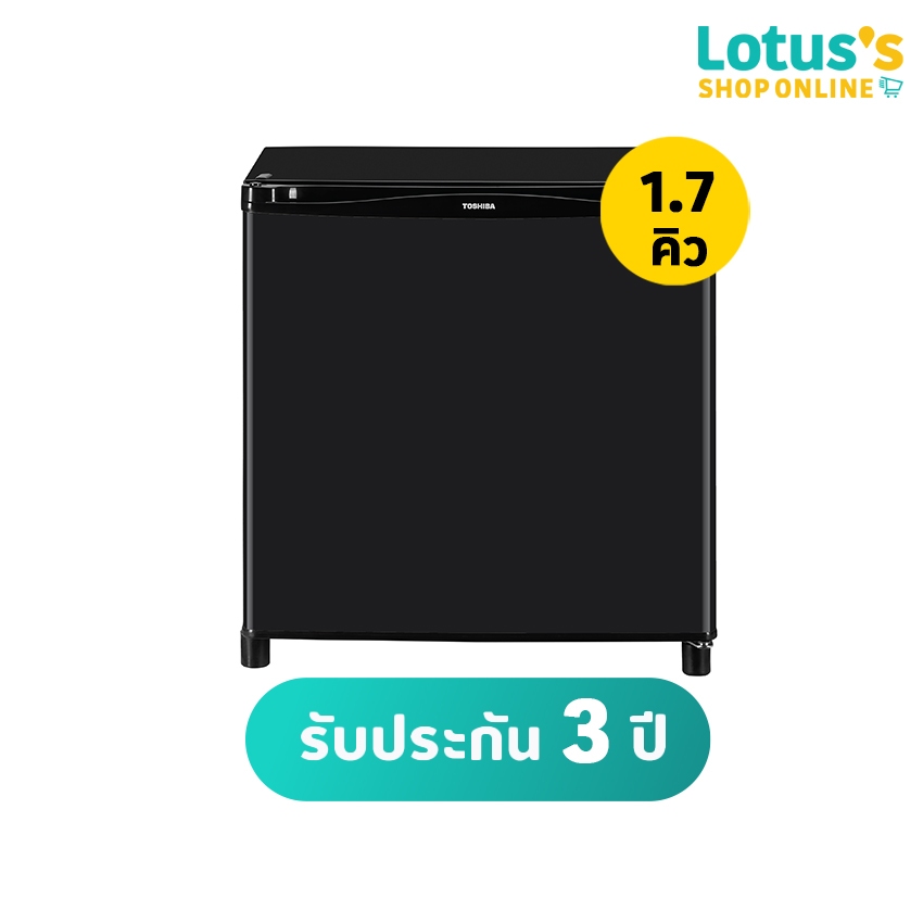 โตชิบา ตู้เย็นมินิบาร์ ขนาด 1.7 คิว รุ่น GR-D706MG สีเทาดำ TOSHIBA REFRIGERATOR MINIBAR 1.7Q #GR-D70