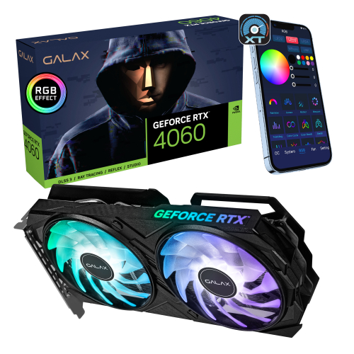 GALAX GeForce RTX 4060 EX 1-Click OC 8GB GDDR6