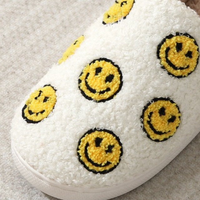 รองเท้า smiley ลายหน้ายิ้ม รองเท้าแตะใส่ในบ้าน รองเท้าใส่สบาย รองเท้ากันลื่น ราคา ถูกที่สุด ดีลบีเคเค แกลเลอรีภาพที่ 7