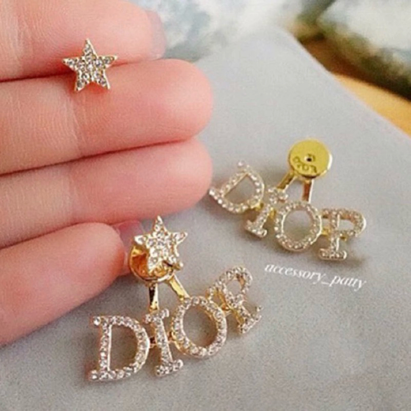 ✨ต่างหูเพชรก้านเงิน รุ่นTop-07 งานใส่แยกชิ้นได้ค่ะ งานสวยเป๊ะจุดค่ะ✨ ราคา ถูกที่สุด ดีลบีเคเค แกลเลอรีภาพที่ 6