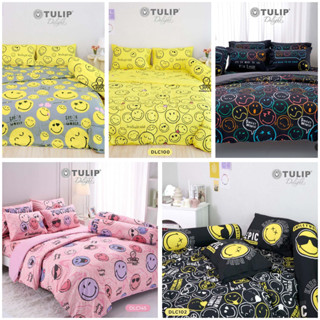 Tulip Delight ผ้าปูที่นอน3.5/5/6 ฟุต (ไม่รวมผ้านวม) ลาย Smil…