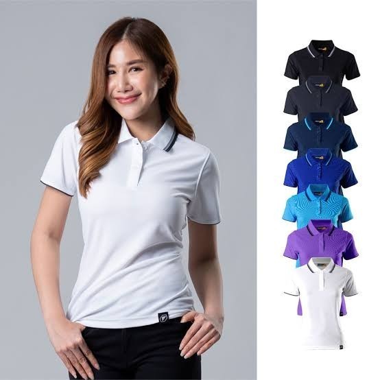 เสื้อโปโลเบสิค หญิง PEGAN PE16-21056