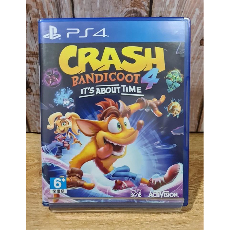 แผ่นเกมส์ Ps4 (PlayStation 4) เกมส์ Crash Bandicoot 4.