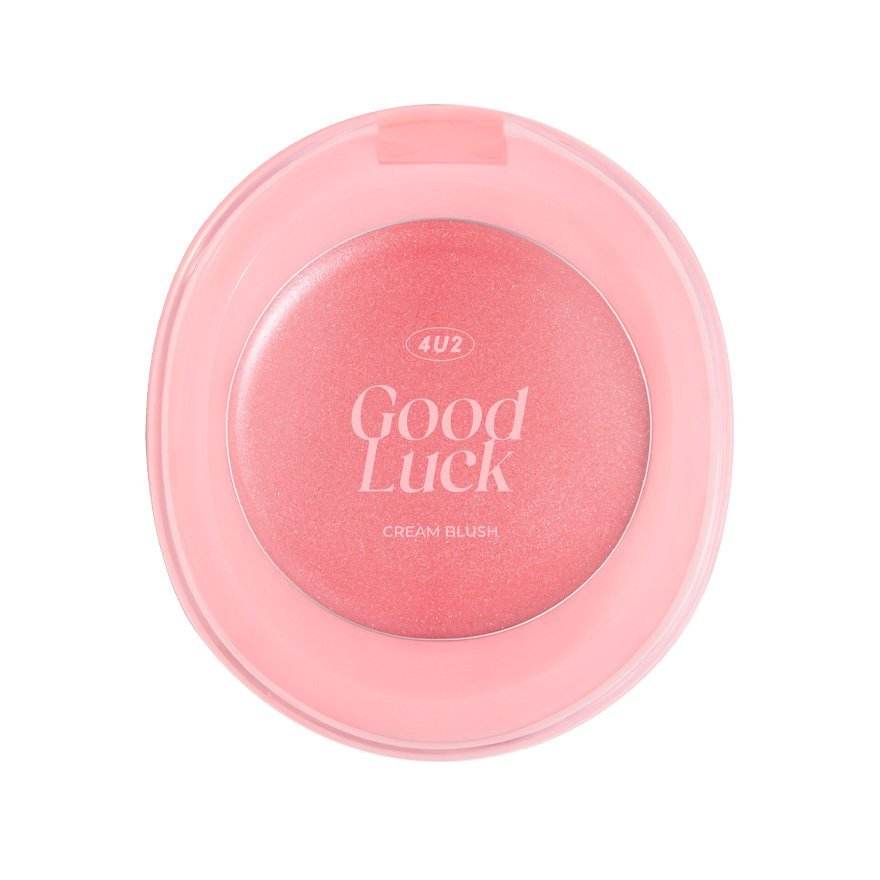 4U2 GOOD CREAM BLUSH บลัชออน เนื้อครีม ตลับไข่ 9 เฉดสี ให้แก้มใส สุขภาพดี แถมติดทน