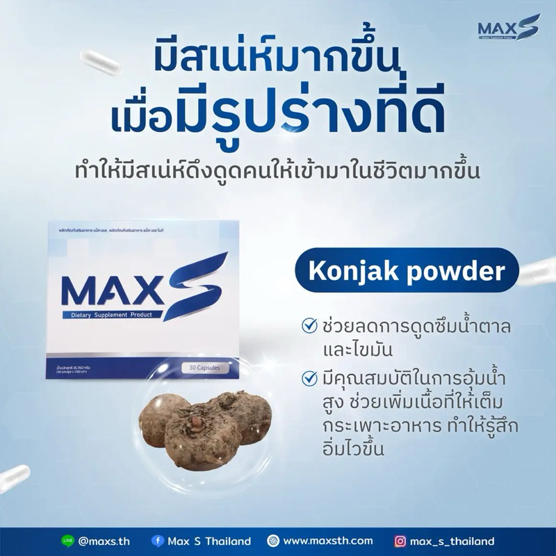 Max S Night ผลิตภัณฑ์เสริมอาหาร แม็ก เอส ไนท์ มี2สูตร ใน1กล่อง รวม30แคปซูล (ของแท้พร้อมส่ง) ราคา ถูกที่สุด ดีลบีเคเค แกลเลอรีภาพที่ 4