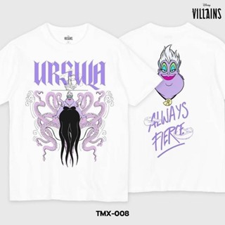เสื้อDisney ลาย Ursula ( Villains )😈 ลิขสิทธิ์แท้💯  สีขาว (T…
