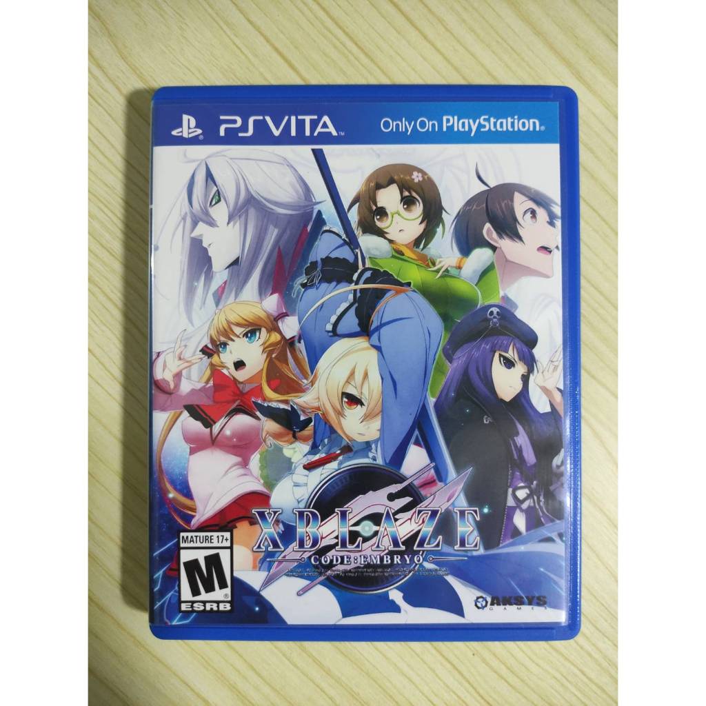 (มือ2)(Eng)​ PSV PS​ vita​ -​ Xblaze Code : Embryo (Z.all)​