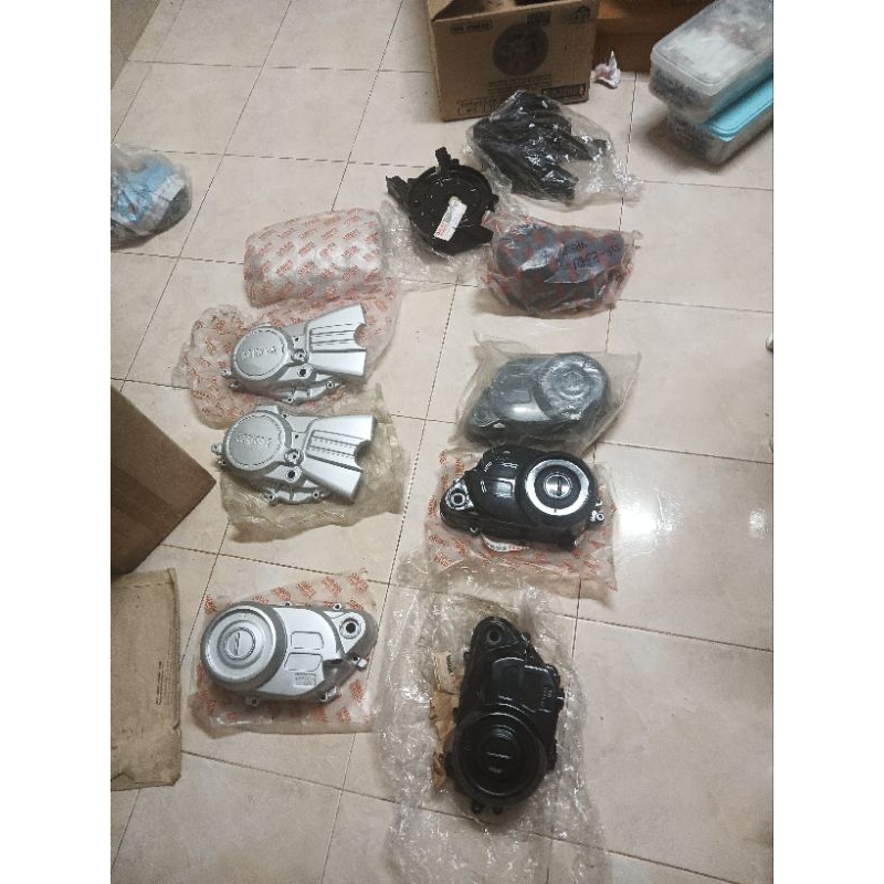 3NA-E5411-00,3NA-E5421-00,2XF-E5421-00,3PP-E5421-01-00 ฝาครอบครัชและฝาครอบจานไฟ Yamaha Y100,Y111, Be