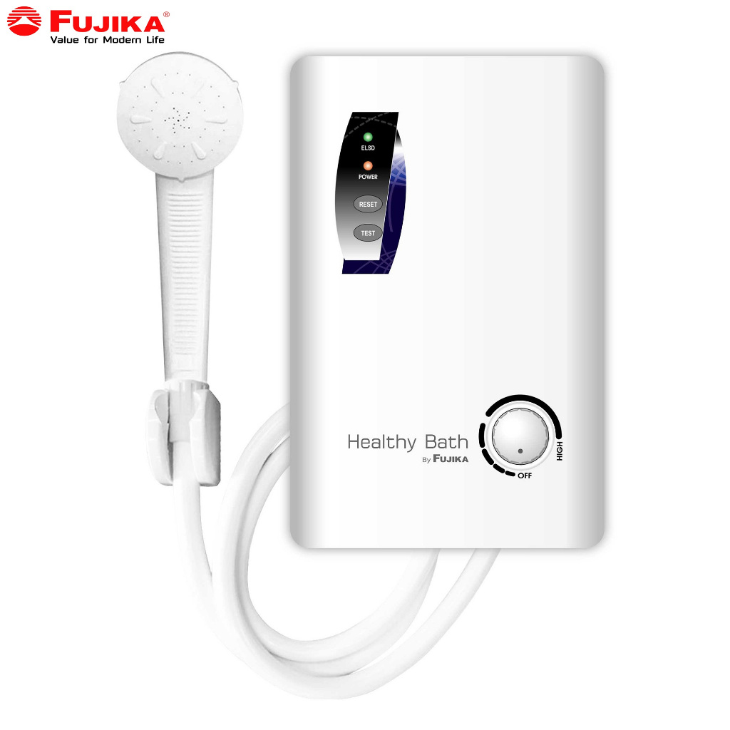 FUJIKA เครื่องทำน้ำอุ่น รุ่น FPB-35(3500 วัตต์), FPB-45(4500 วัตต์) สีขาว