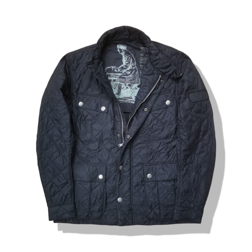 Barbour International Ariel Quilted Jacket รอบอก 45”