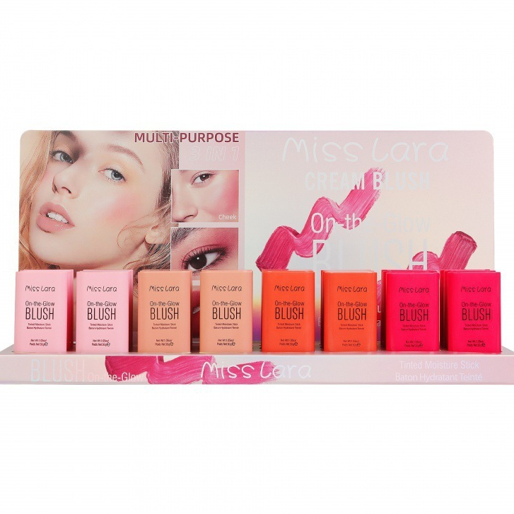 AAA-MS200 บลัชสติ๊กครีม ทาแก้มตาปาก 3in1 คอนทัวร์ เนื้อแมตต์ สีสวยเป็นธรรมชาติ