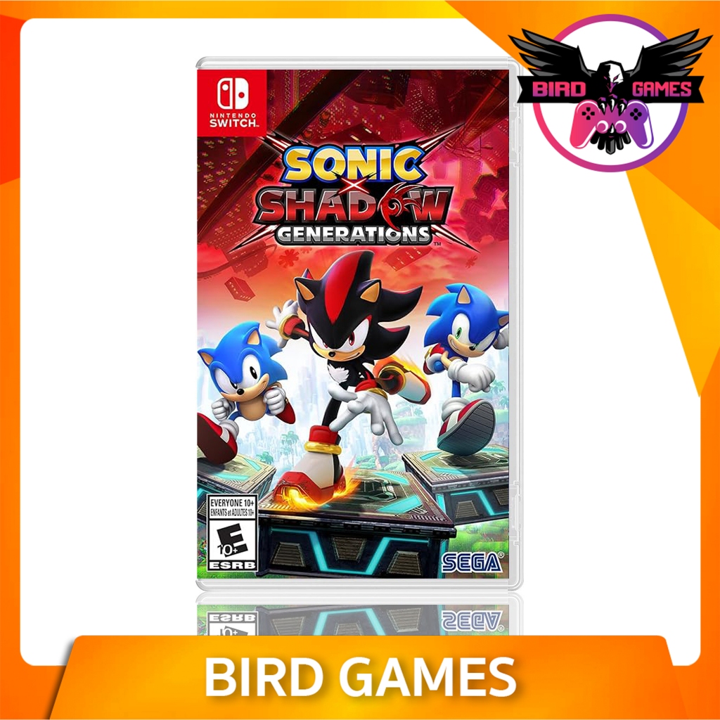 Nintendo Switch : Sonic X Shadow Generations Game [แผ่นแท้][มือ1][sonic x shadow][sonic]