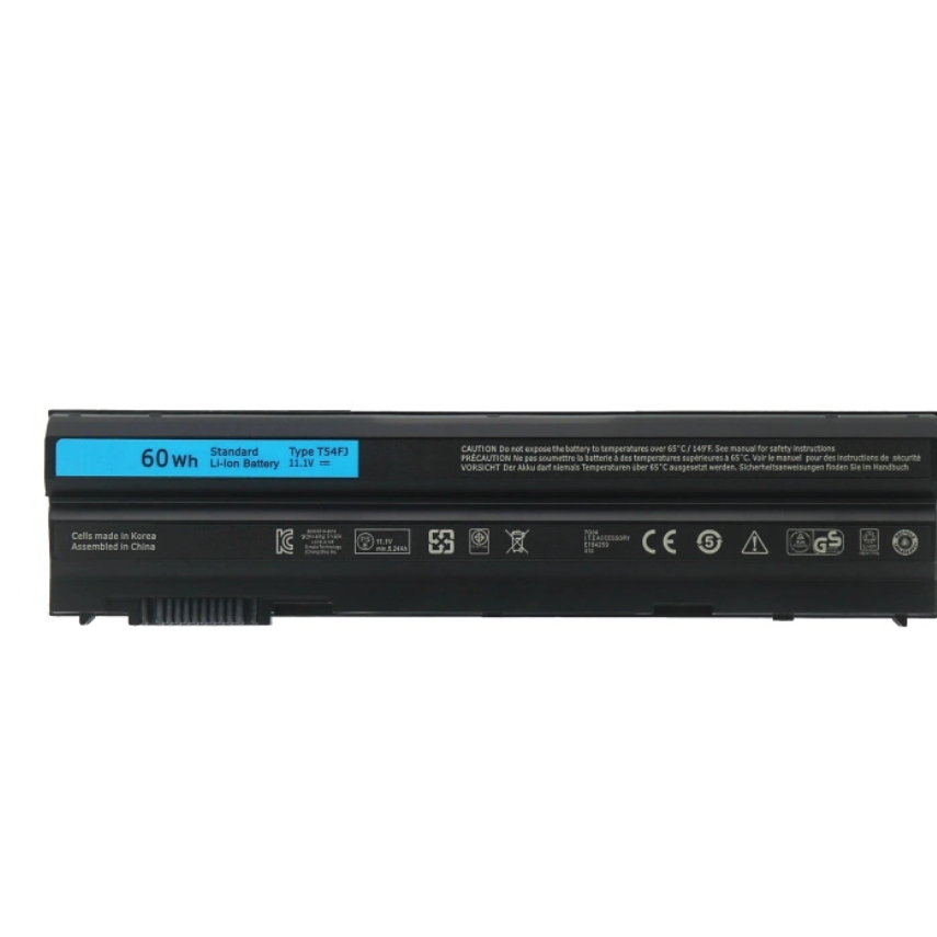 แบรนด์ใหม่ DELL T54FJ เข้ากันได้ 5200mAh คุณภาพสูงN3X1D E5420 E5430 E5520 E5530 E6420 E6430 E6520 E6530แบตเตอรี่แล็ปท็อป