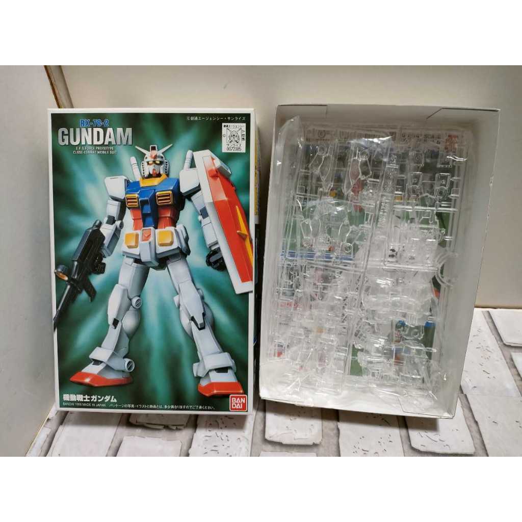 Bandai FG 1/144 RX-78-2 Gundam Clear ver. รางวัลการเข้าร่วม Dengeki Gunpla King Tournament ปี 1999