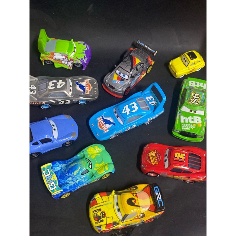 CARS Mattel 1:55 รถเหล็ก Disney Pixar cars นอกแพ็ค