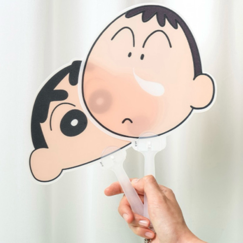 พัดชินจัง พัดมือ พัดพับได้ น่ารักๆ **สินค้าจากเกาหลี**