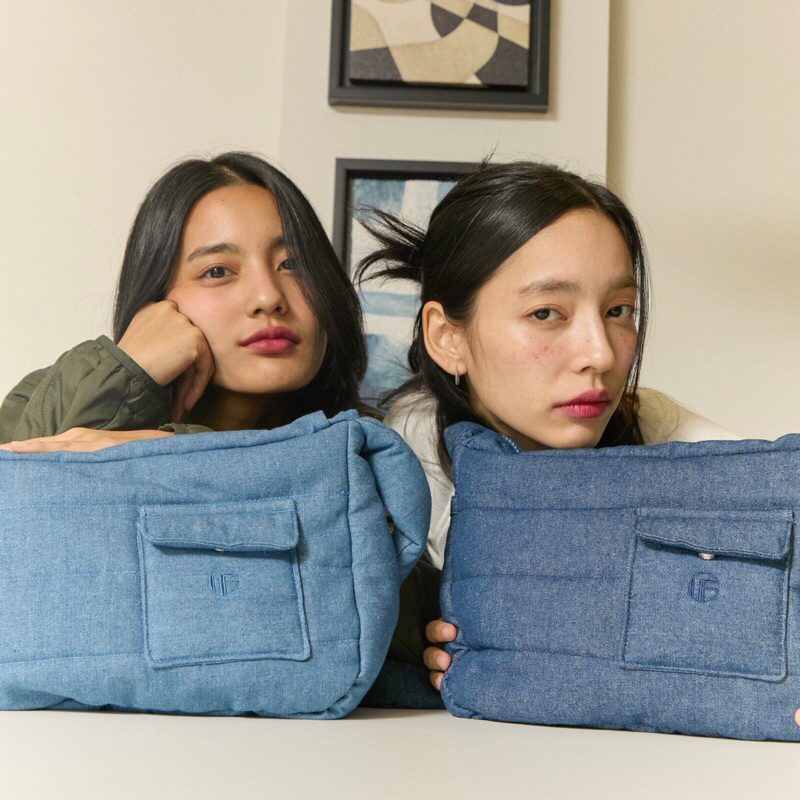 Cloudy Denim Bag By Grandfather