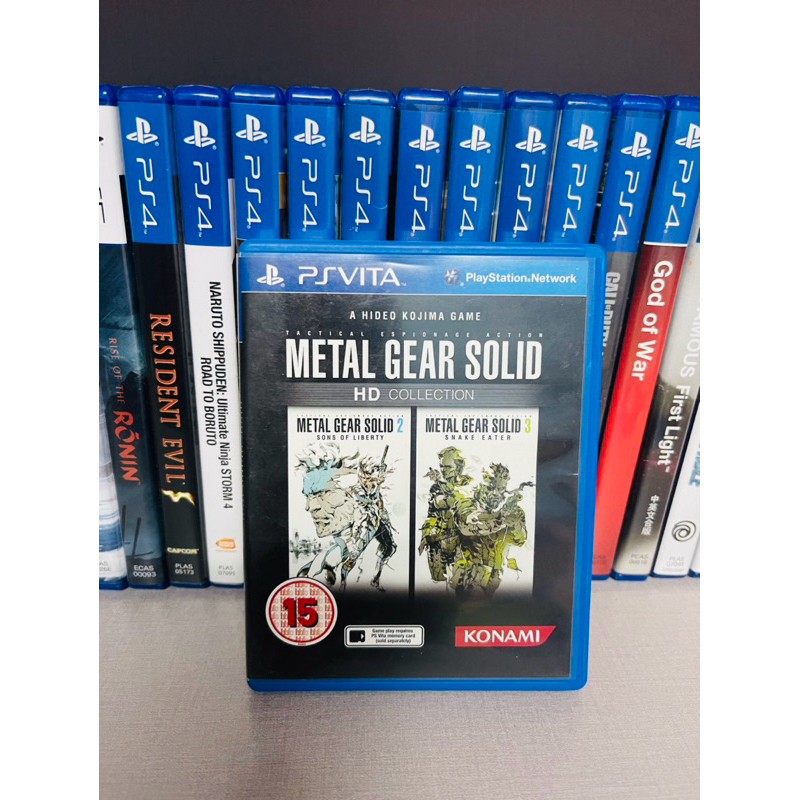 Metal Gear Solid HD Collection - PS Vita - PAL - Français - Cartouche Seulement