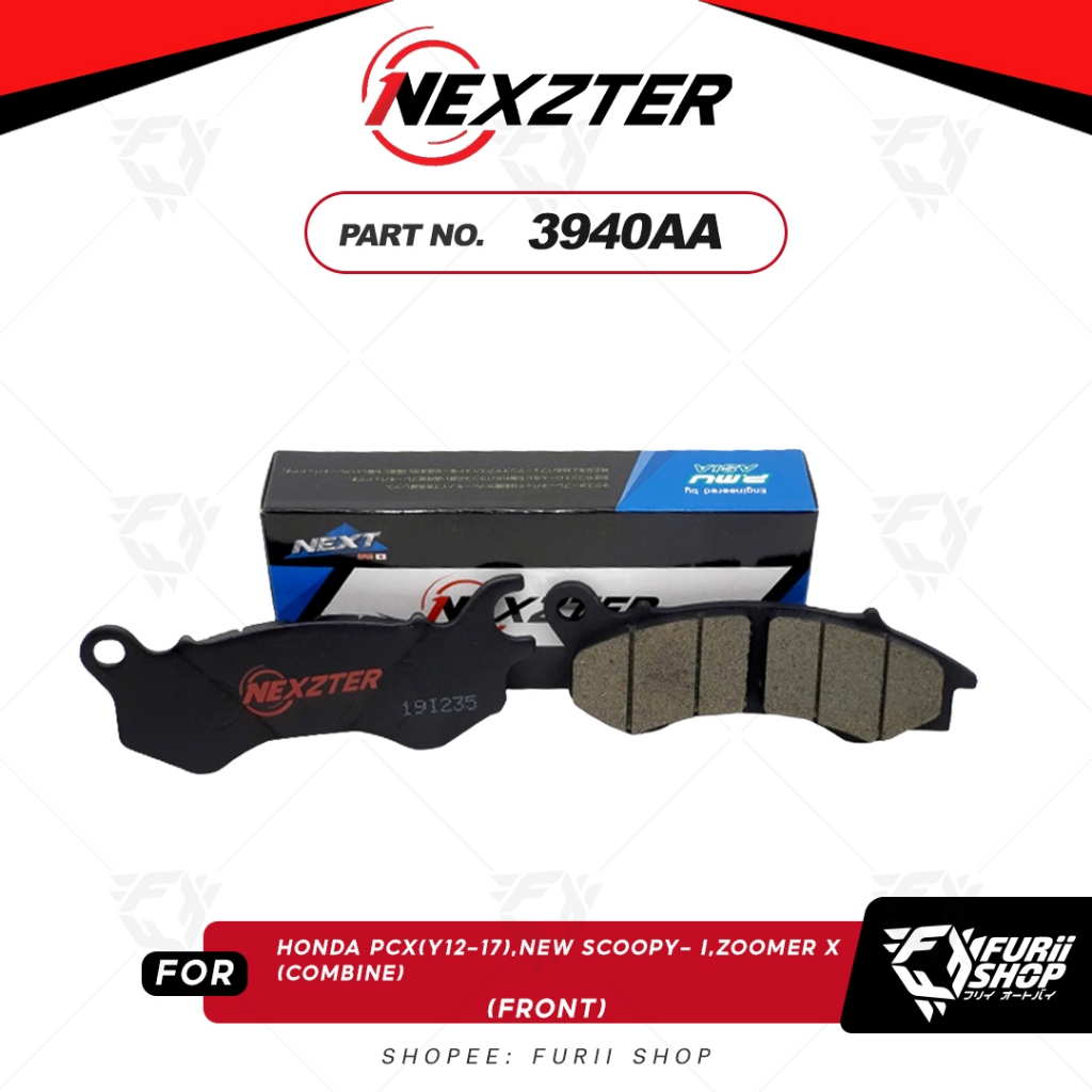 ผ้าเบรกหน้า NEXZTER NEXT-3940AA