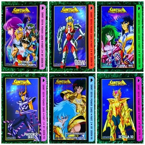 การ์ดโอเดนย่า เซนต์เซย่า พาร์ท 2 (N) หมายเลข 003-089 Odenya Saint Seiya Power Card Part 2 (N) No.003