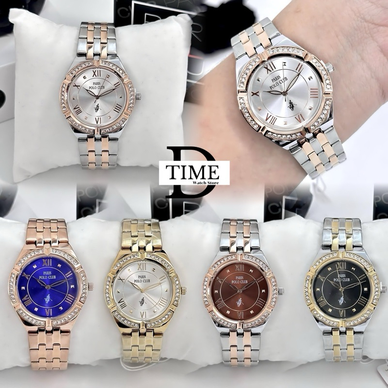 ✨แท้💯%✨นาฬิกาข้อมือPolo Club Watch  รุ่น PPC-230311 ประกันศูนย์ 1 ปี💥พร้อมส่ง💥🙏🏻