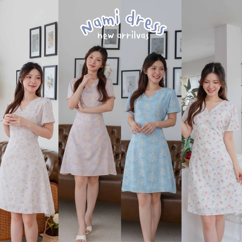 Nami dress ลายน่ารักสุดๆ🎀