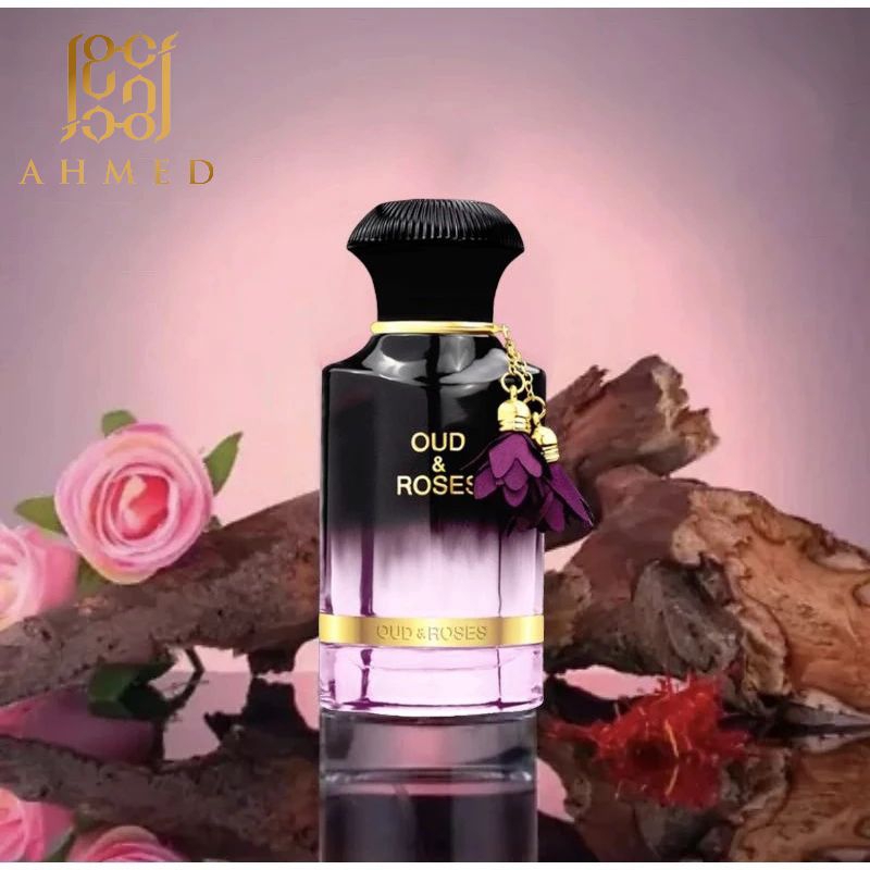 OUD & ROSES EDP  BY Ahmad 60ML ของแท้💯 ติดทนนาน