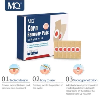 แถมฟรี!ครีมสลายหูดตาปลา MQ พลาสเตอร์หูด ตาปลา 24ชิ้น/กล่อง Corn Plaster Removel