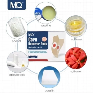 แถมฟรี!ครีมสลายหูดตาปลา MQ พลาสเตอร์หูด ตาปลา 24ชิ้น/กล่อง Corn Plaster Removel